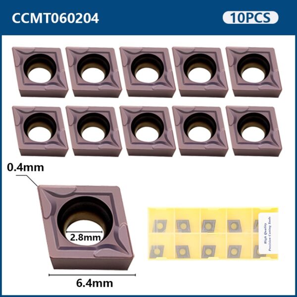 Пластина токарная CCMT, 10 шт.